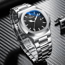 Luxury waterproof quartz men’s watch