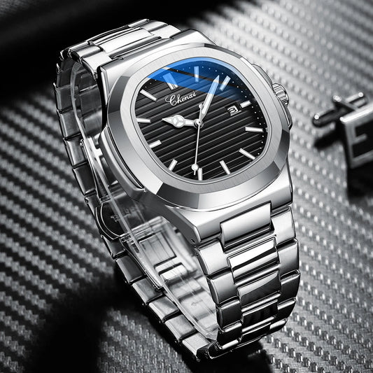 Luxury waterproof quartz men’s watch