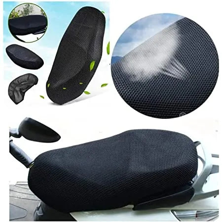 Bike net seat cover universal fitting easily install in every types of bike
