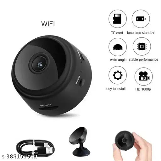 Wireless mini security camera monitor
